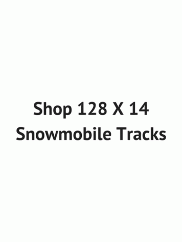 128 X 14 Snowmobile Tracks