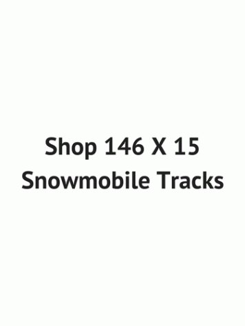 146 X 15 Snowmobile Tracks