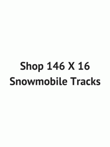 146 X 16 Snowmobile Tracks