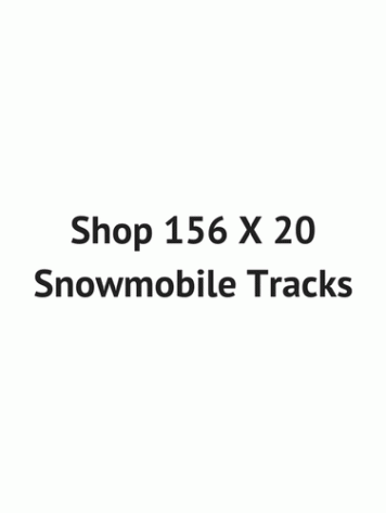 156 X 20 Snowmobile Tracks