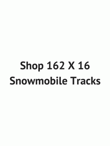 162 X 16 Snowmobile Tracks