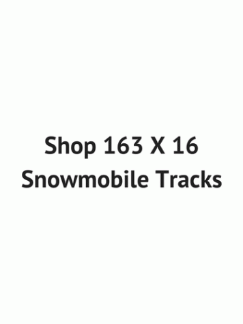 163 X 16 Snowmobile Tracks